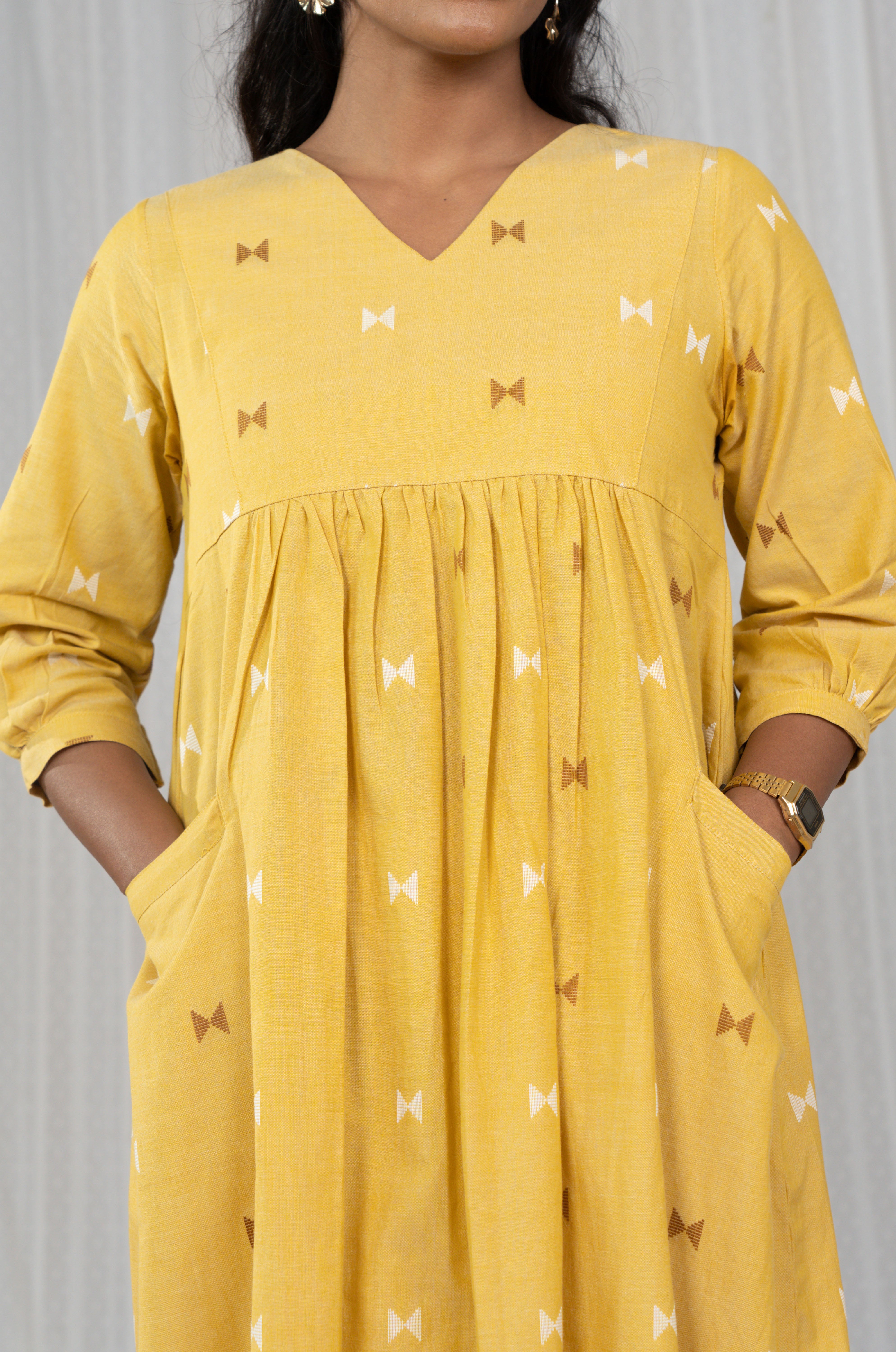 Ochre South Cotton Comfy Dress