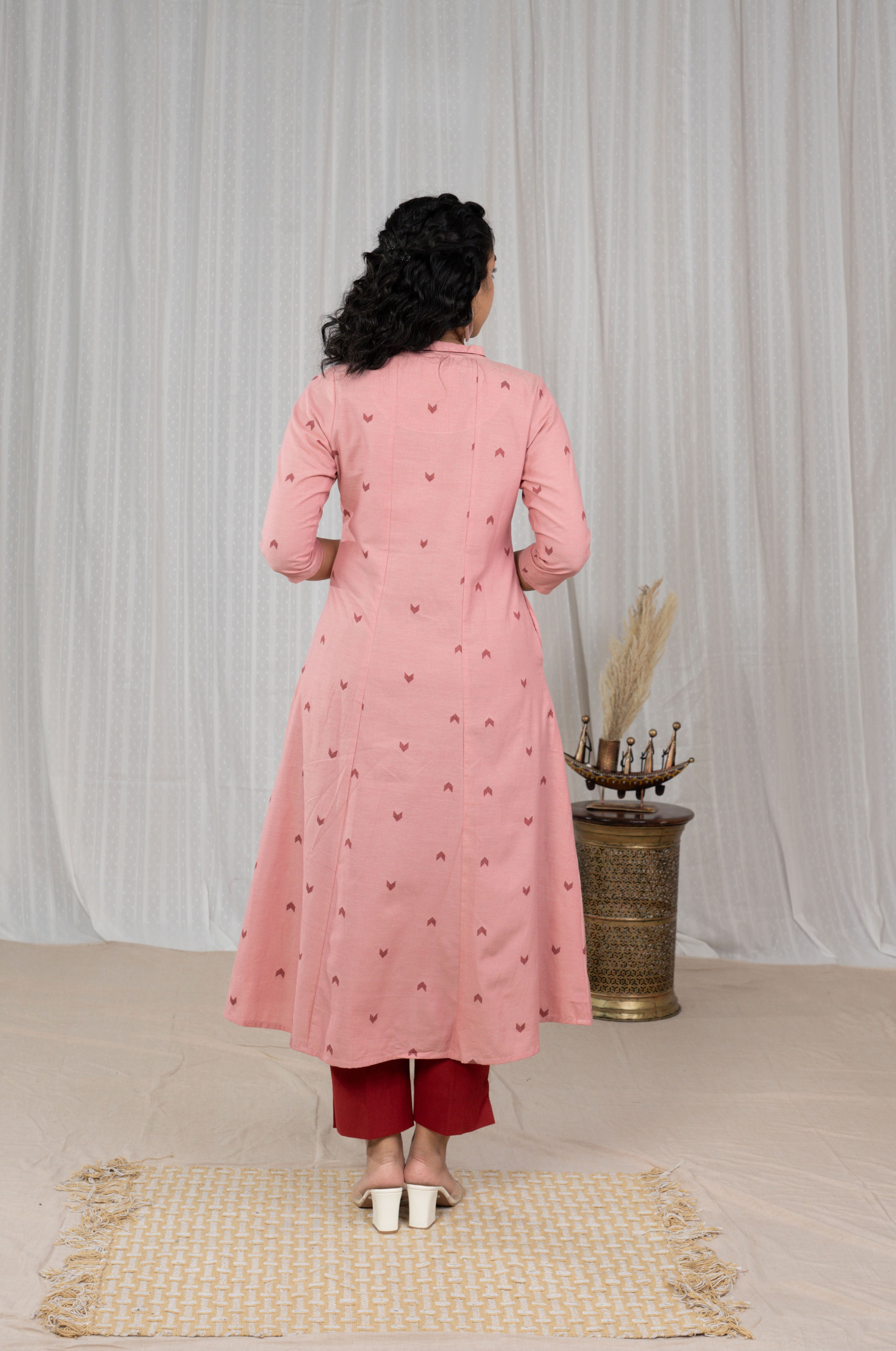 Raktima south cotton Angrakha Kurta