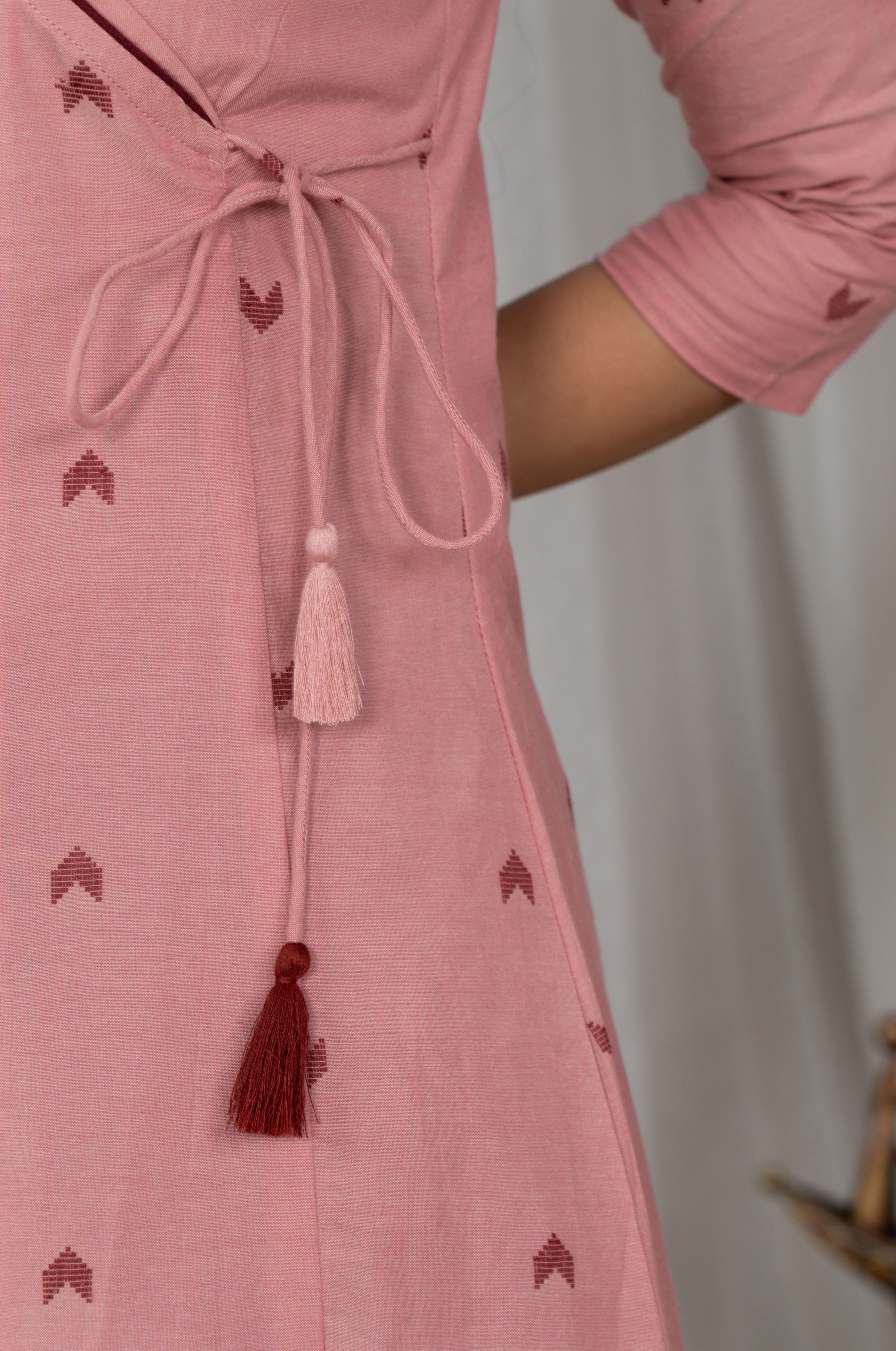 Raktima south cotton Angrakha Kurta