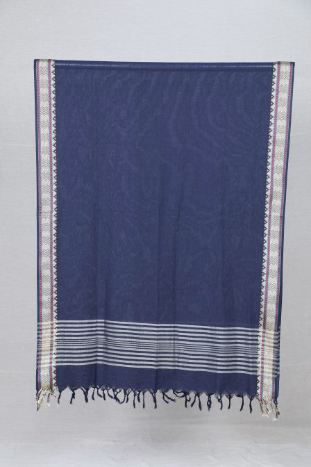Pink Handwoven cotton Jacquard suit with Woven Border Dupatta (3 Pc Set)