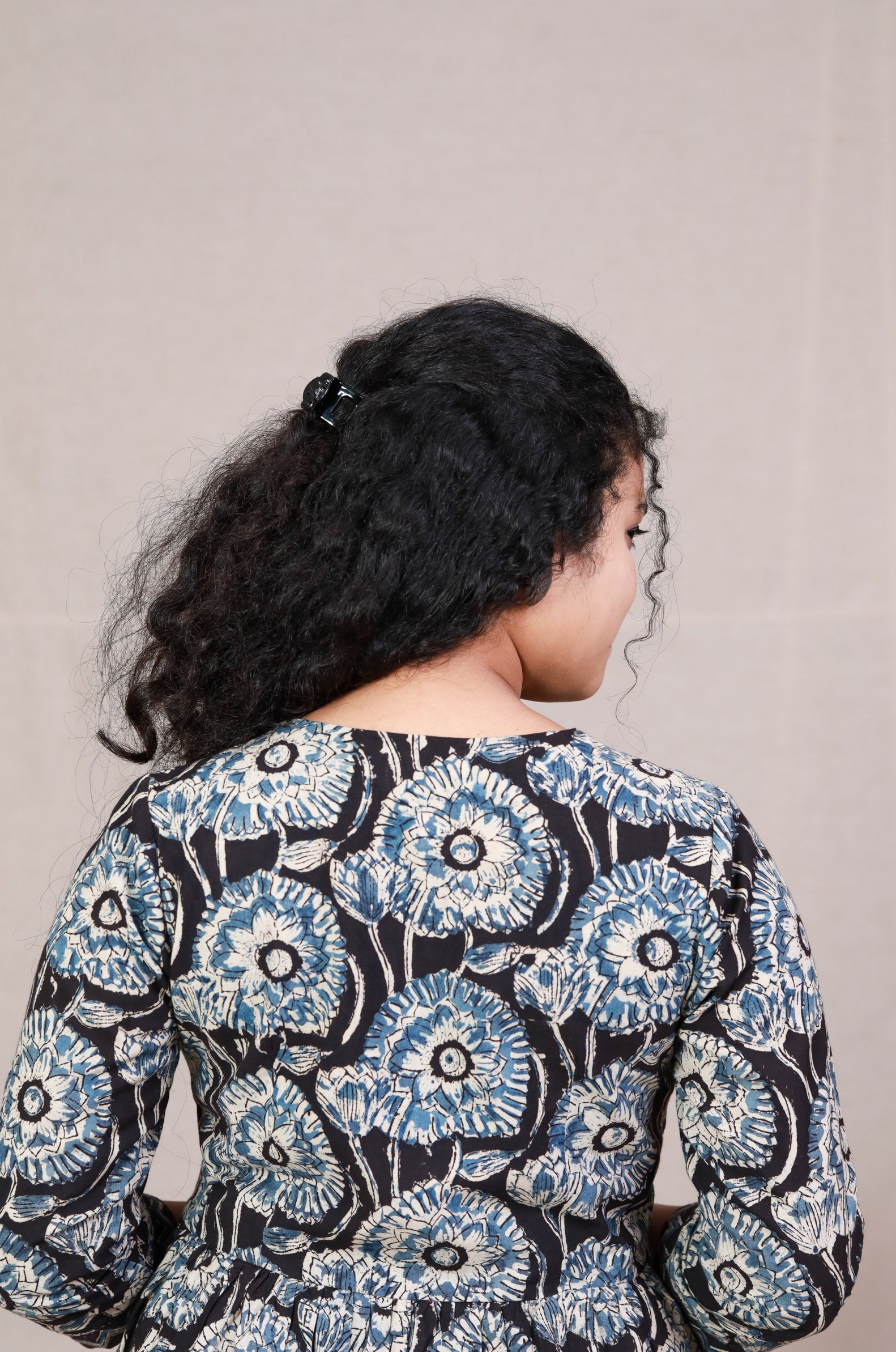 Twilight Kalamkari Aliya cut Kurta