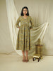 Antique Sunshine Kalamkari Dress