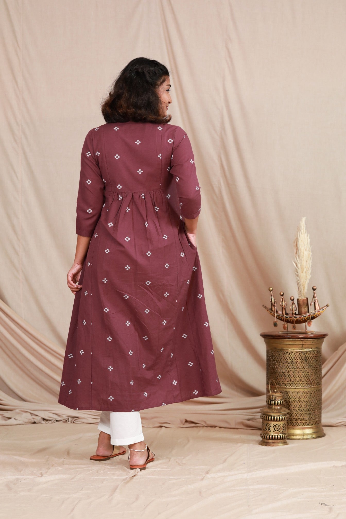 Vine South Cotton Flare Kurta