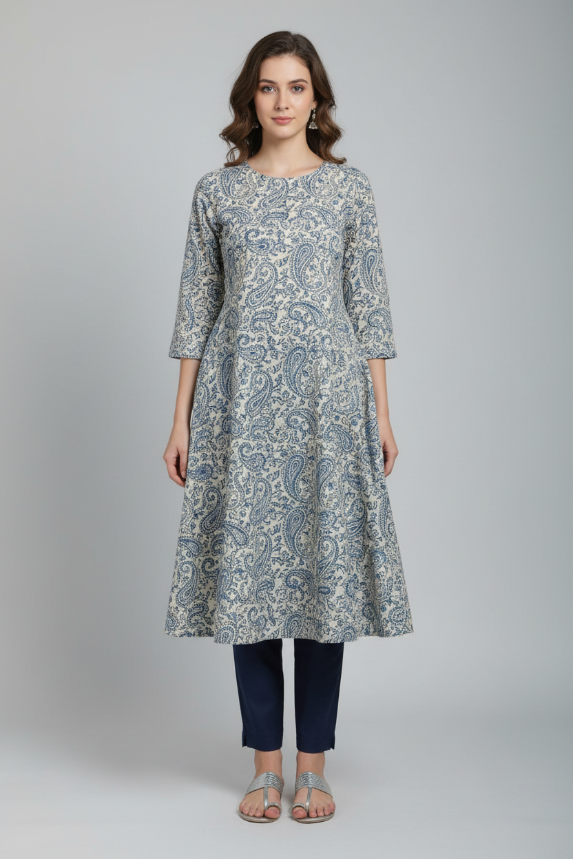 Blue Heritage Kalamkari Mix & Match