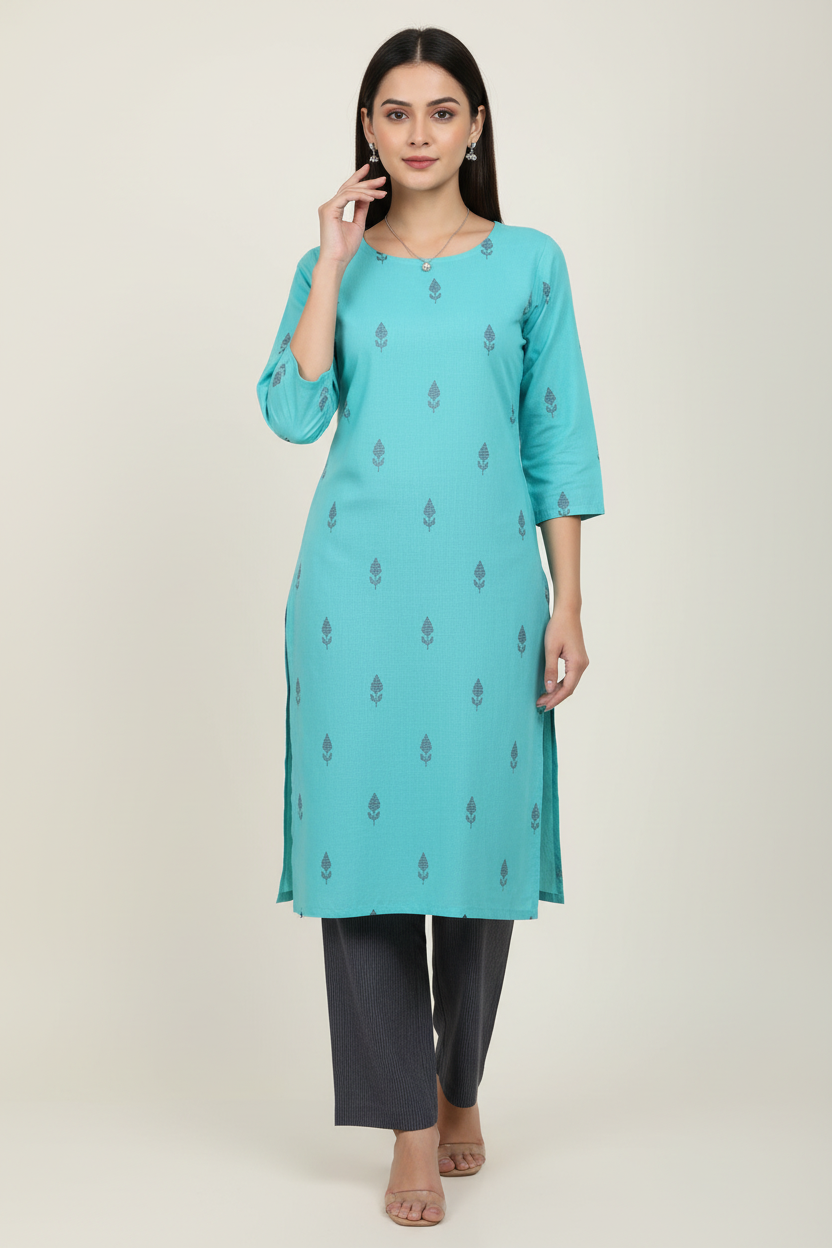 Sky Blue Handwoven South Cotton Mix & Match