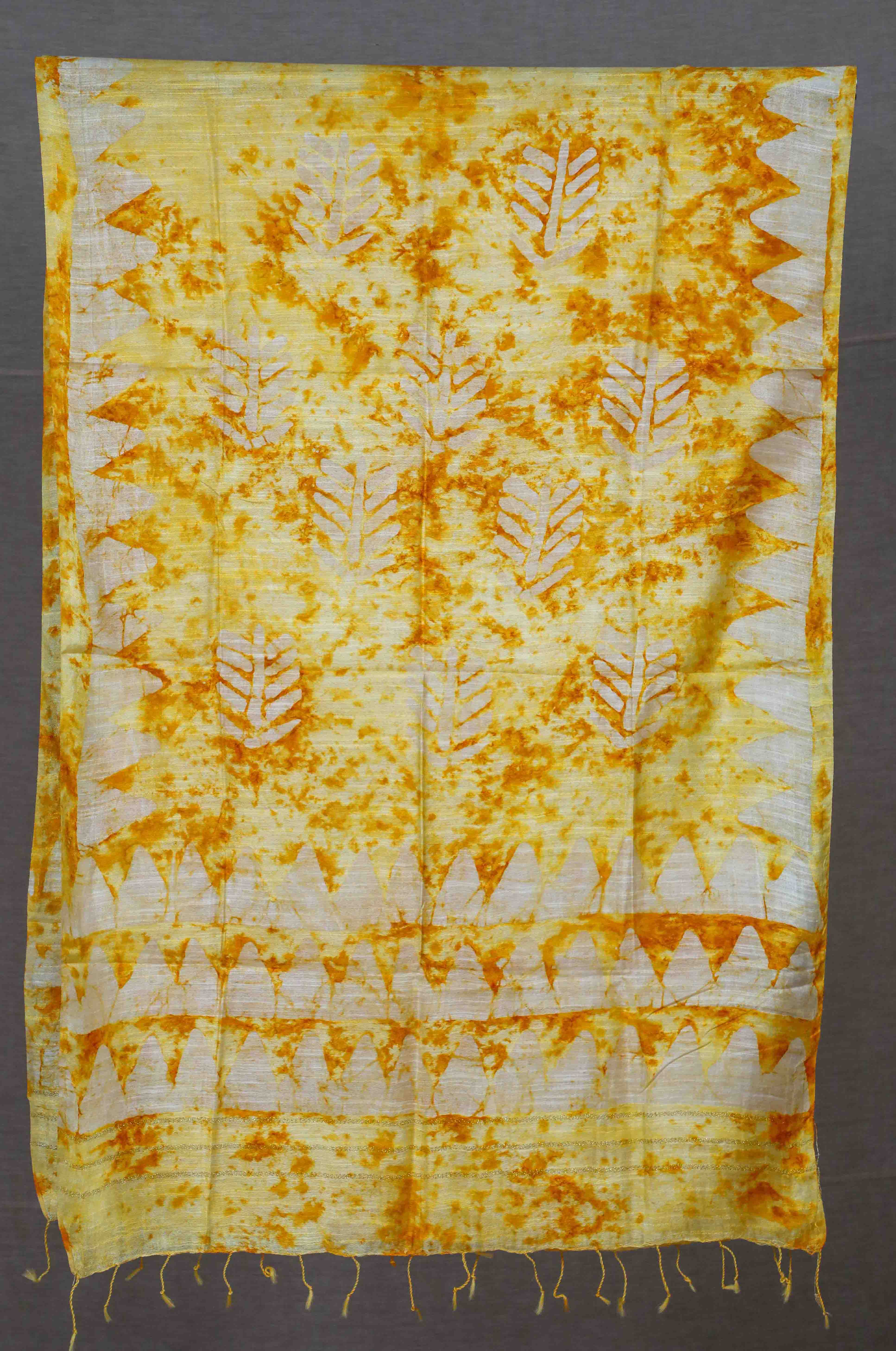 Yellow Handloom Ikat Mix & Match