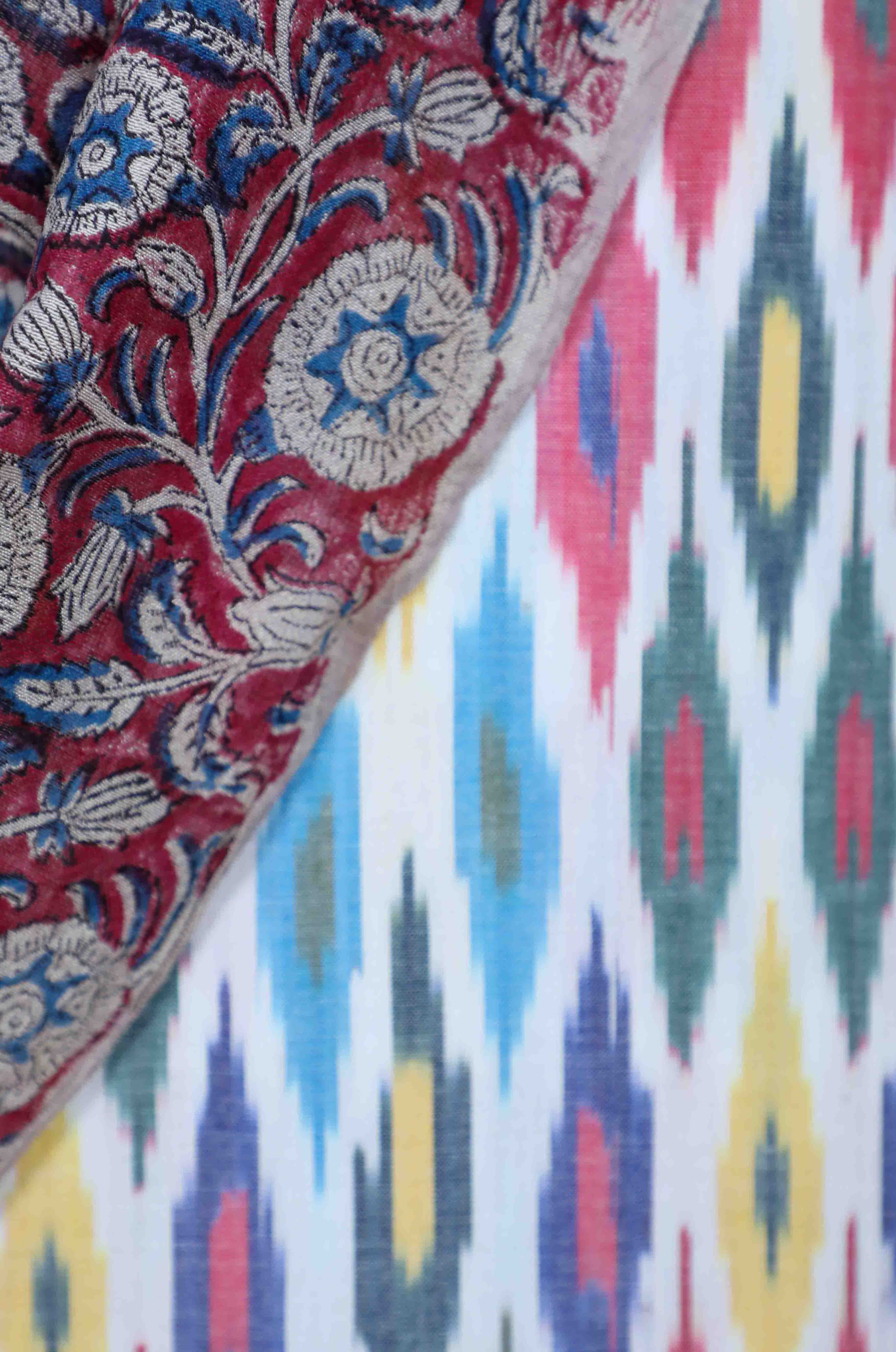 Multi color Washed Ikat Mix & Match