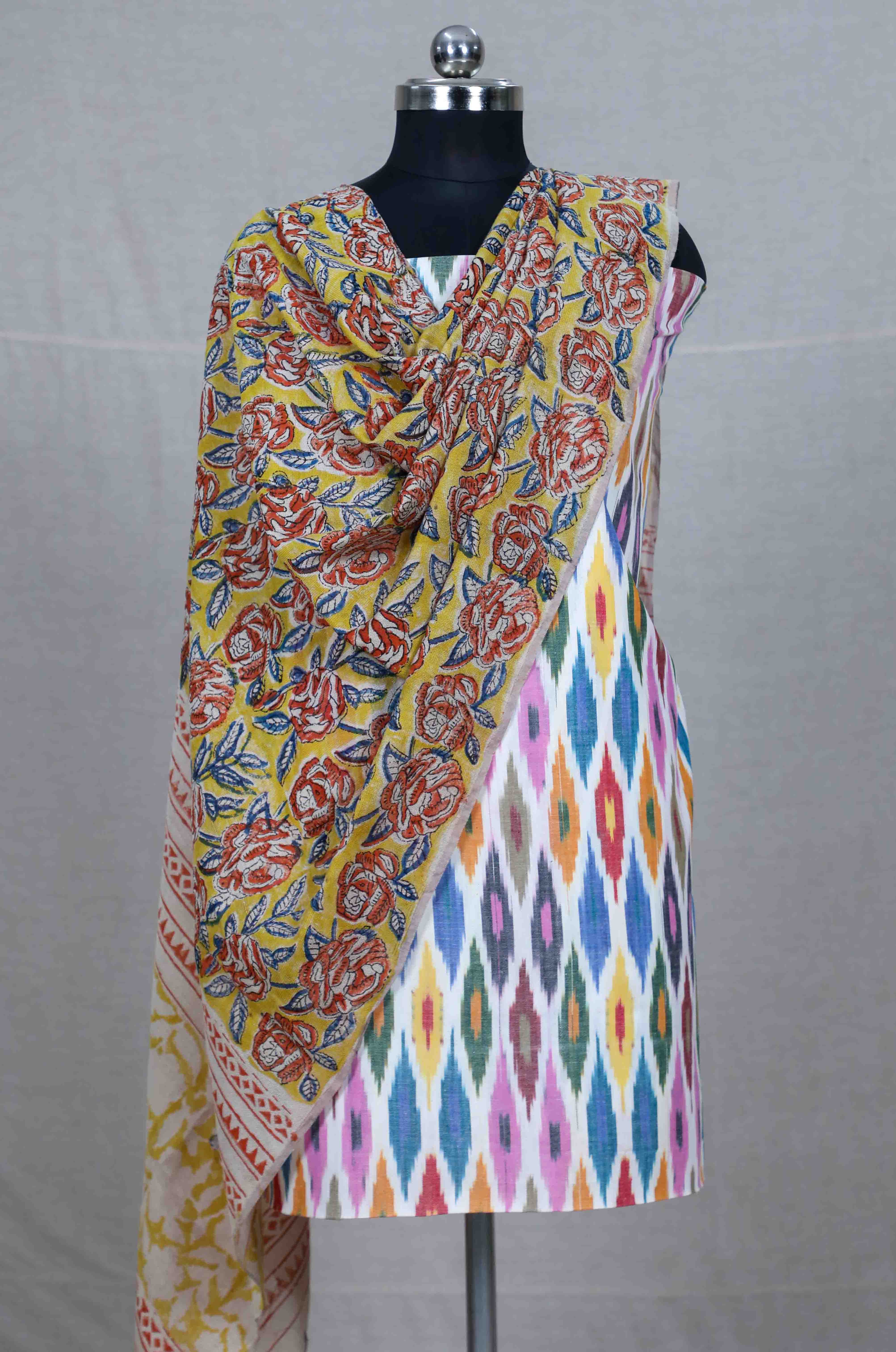 Multi color Washed Ikat Mix & Match