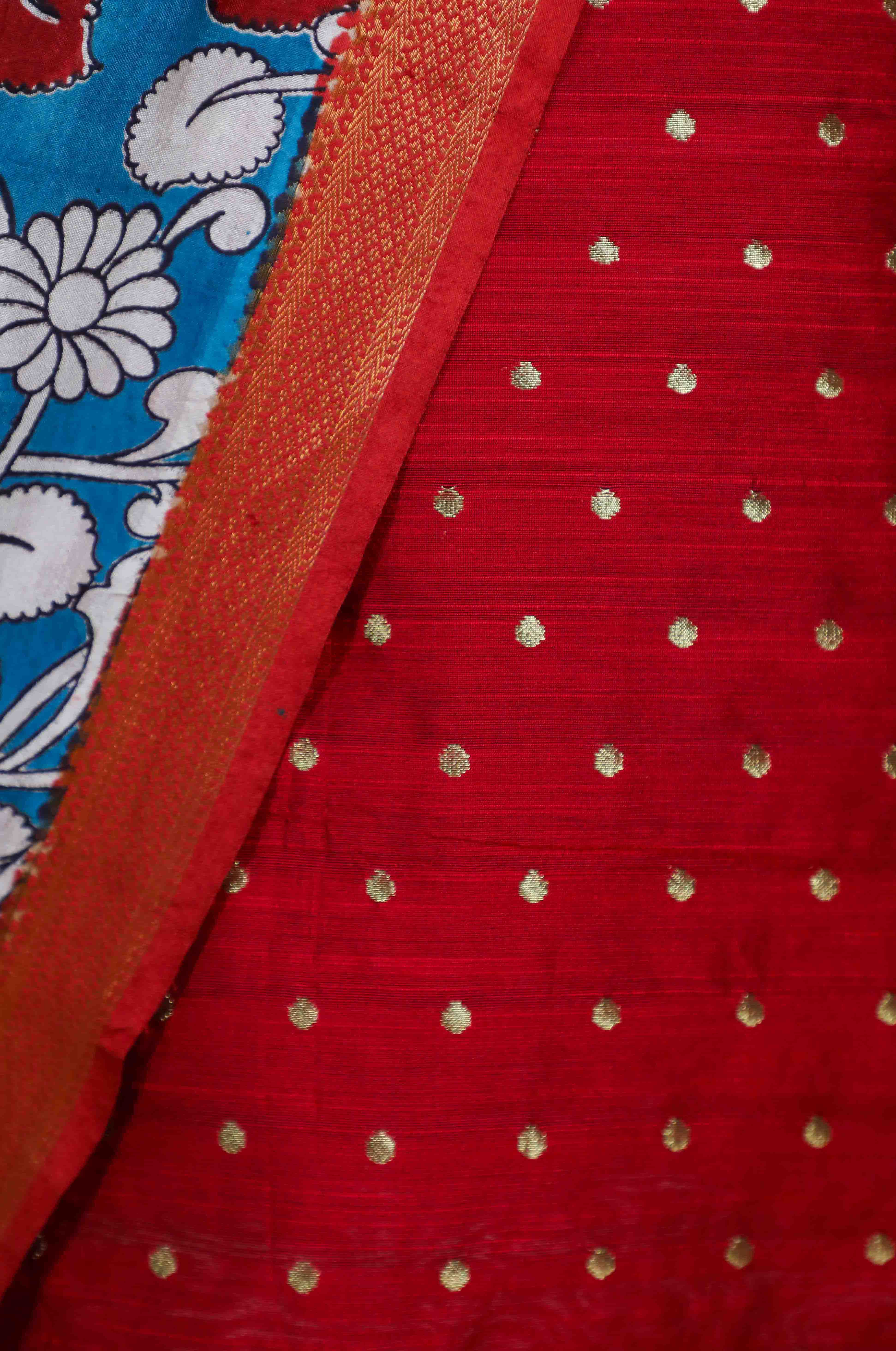 Red Raw Silk Mix & Match