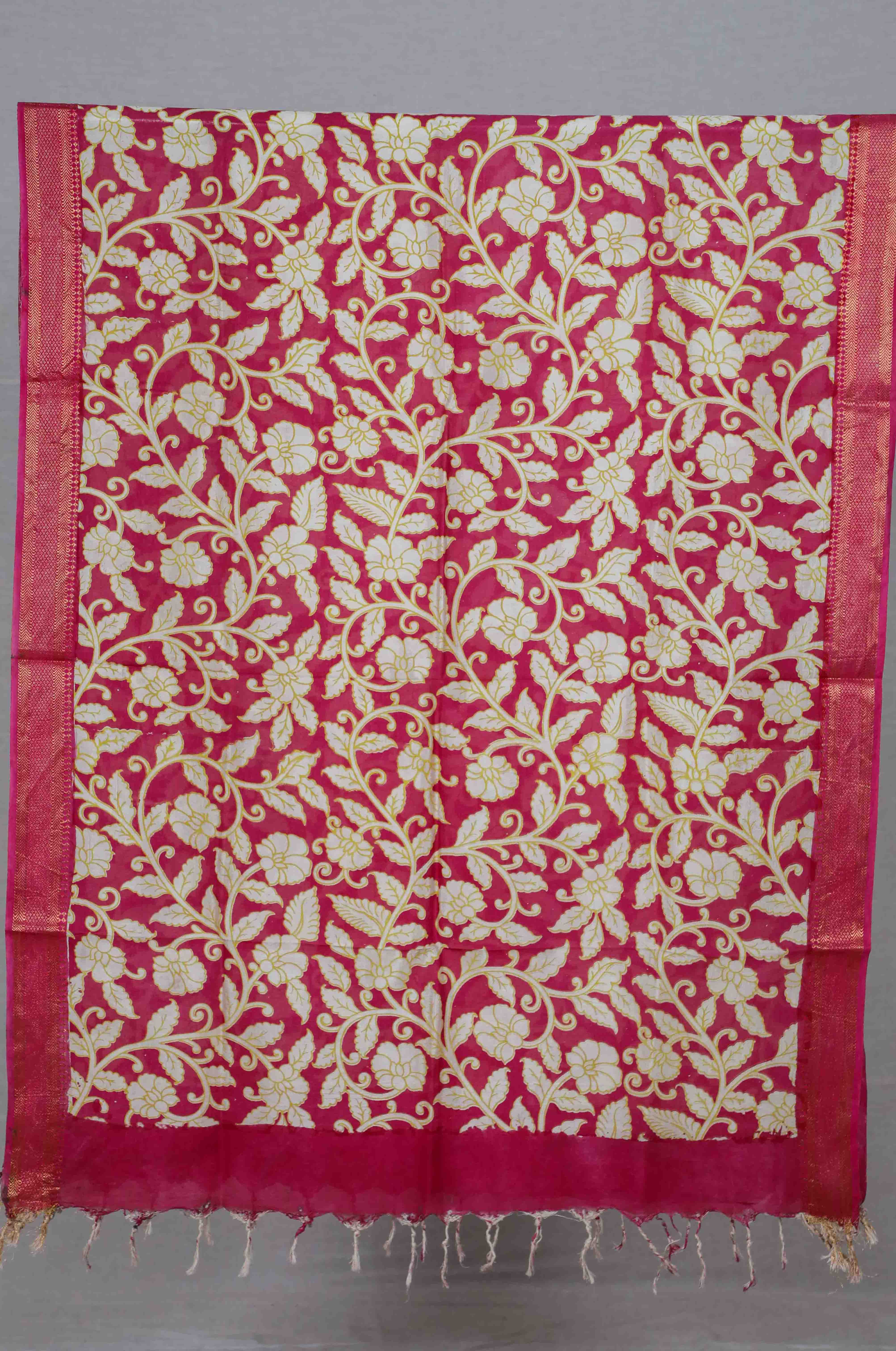 Magenta Raw Silk Mix & Match