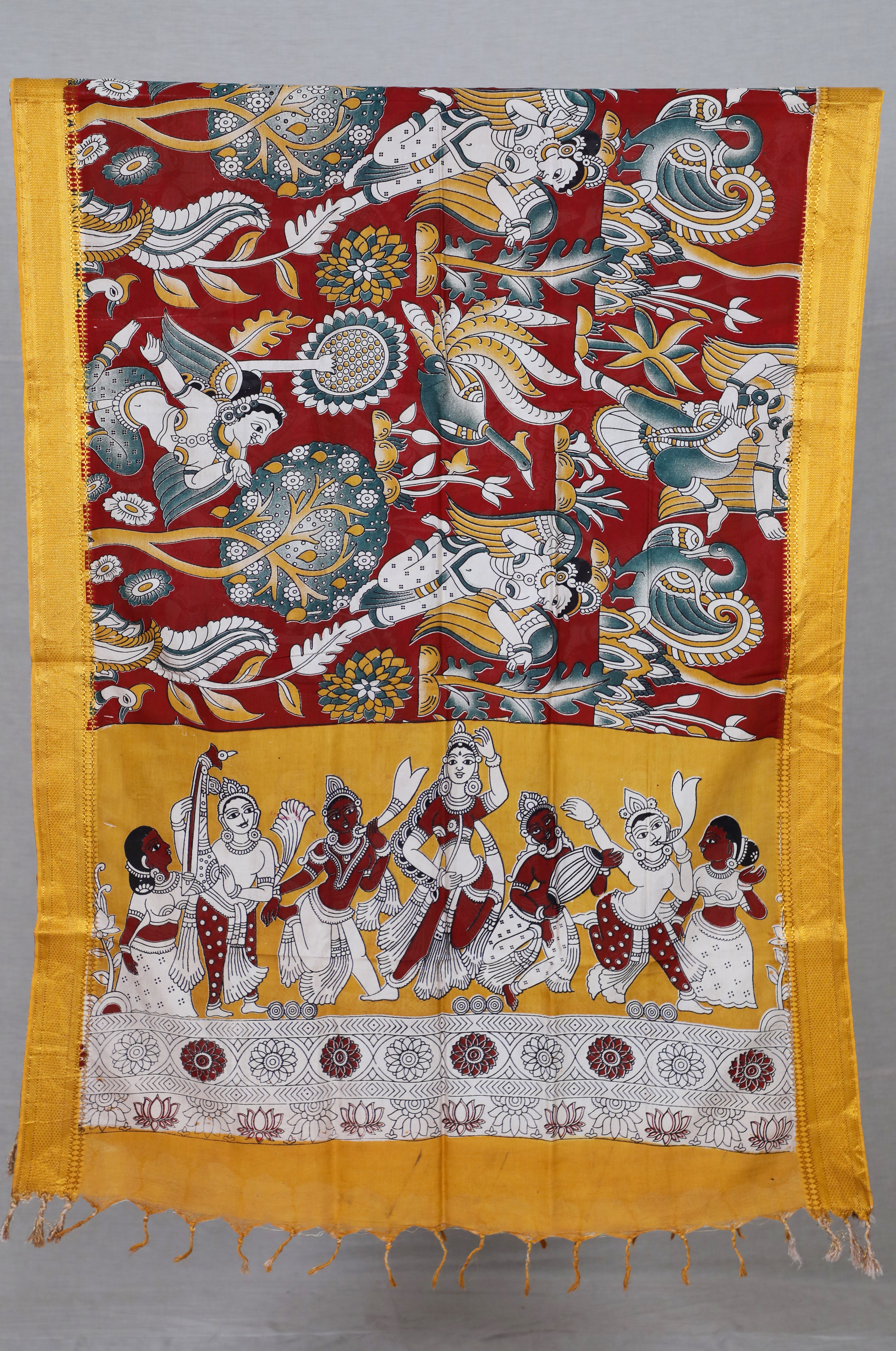 Yellow Raw Silk Mix & Match