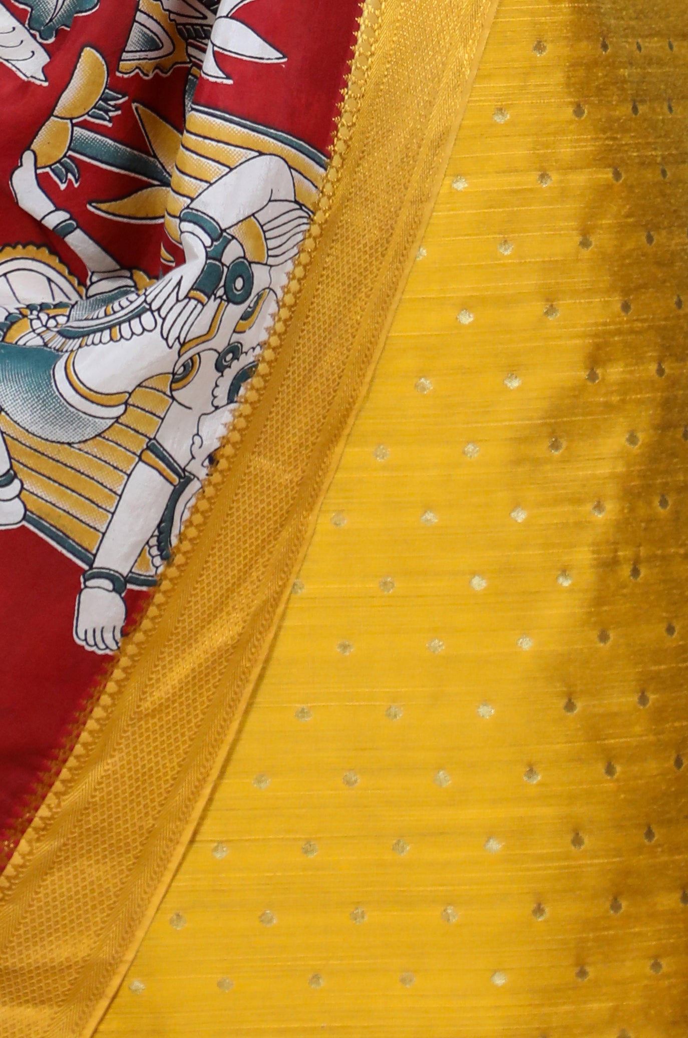 Yellow Raw Silk Mix & Match