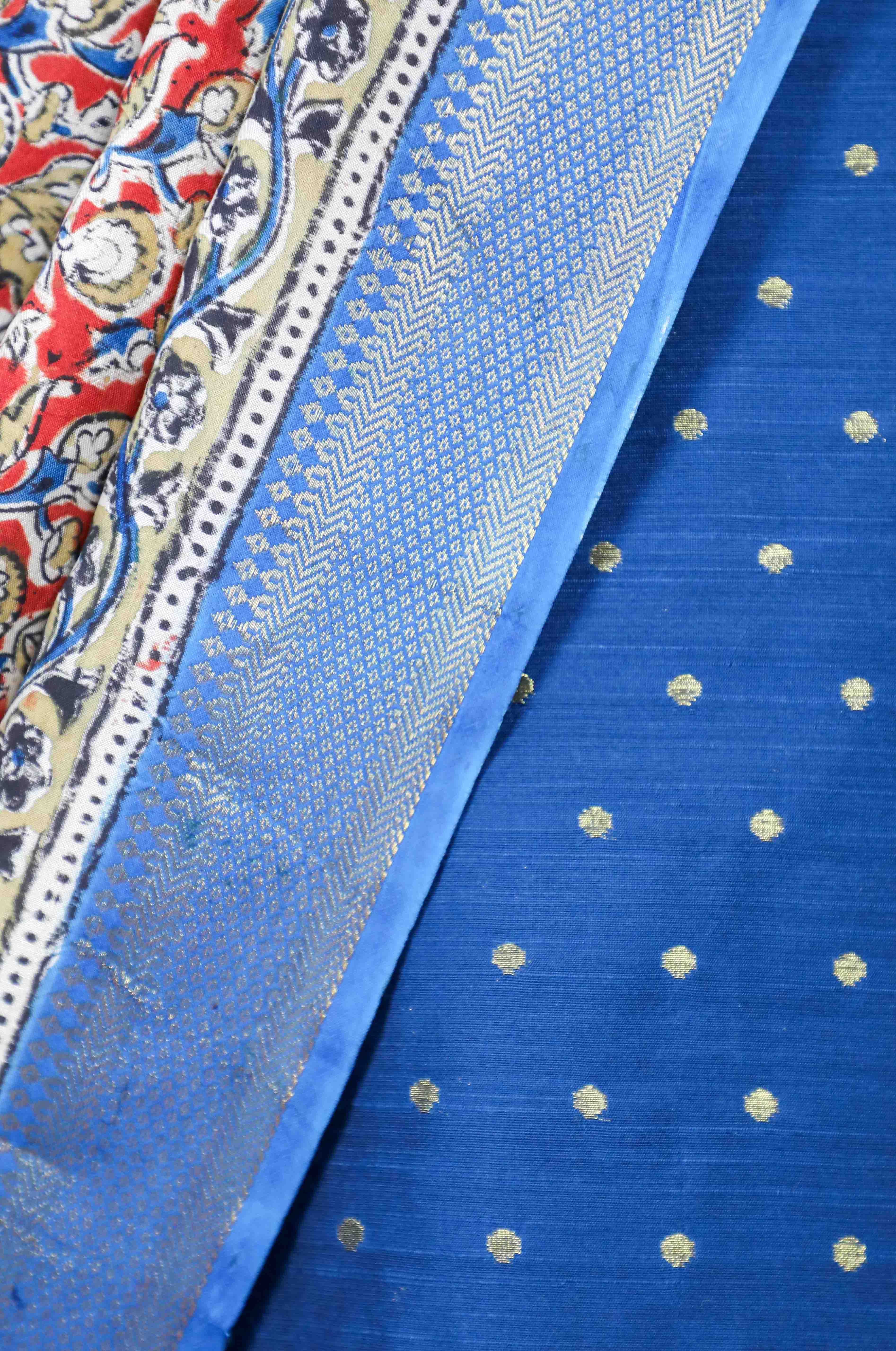 Blue Raw Silk Mix & Match