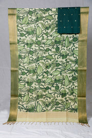 Dark Green Raw Silk Mix & Match