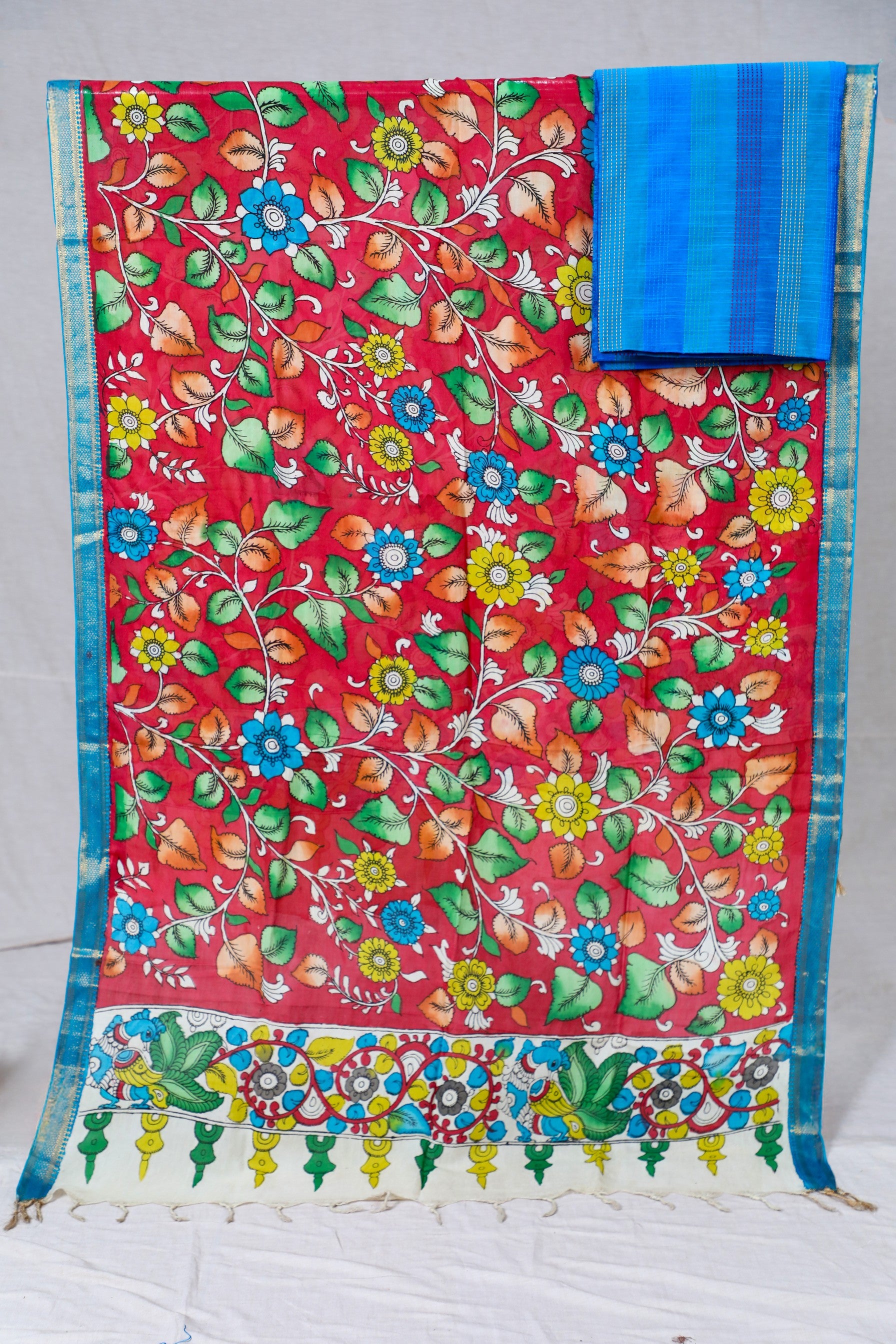 Sky Blue Raw Silk Mix & Match