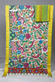 Green Raw Silk Mix & Match