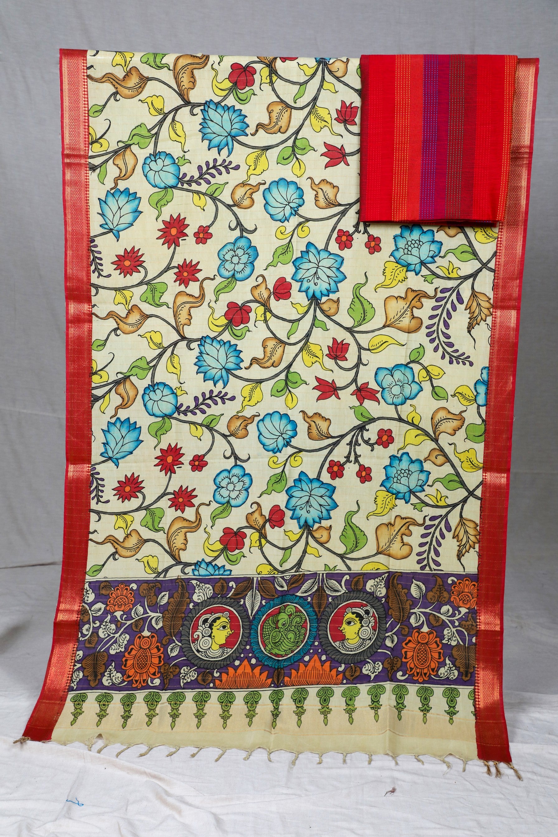 Orange Raw Silk Mix & Match