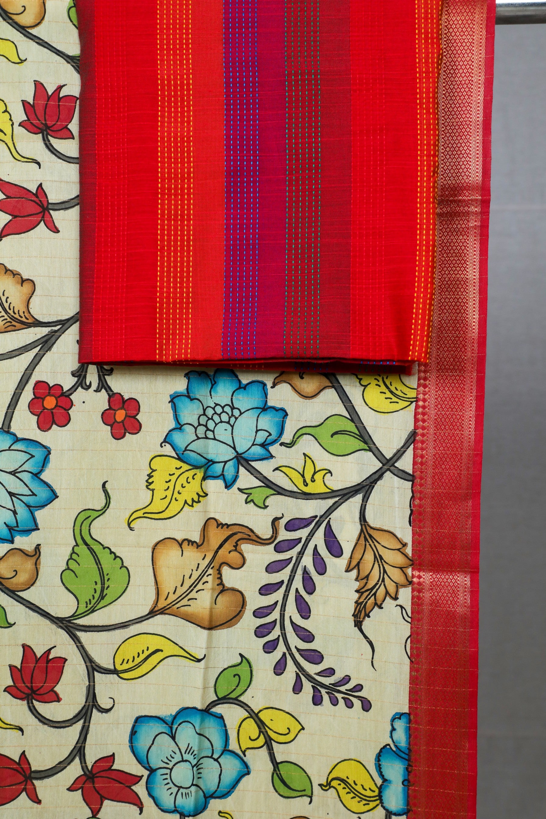 Orange Raw Silk Mix & Match