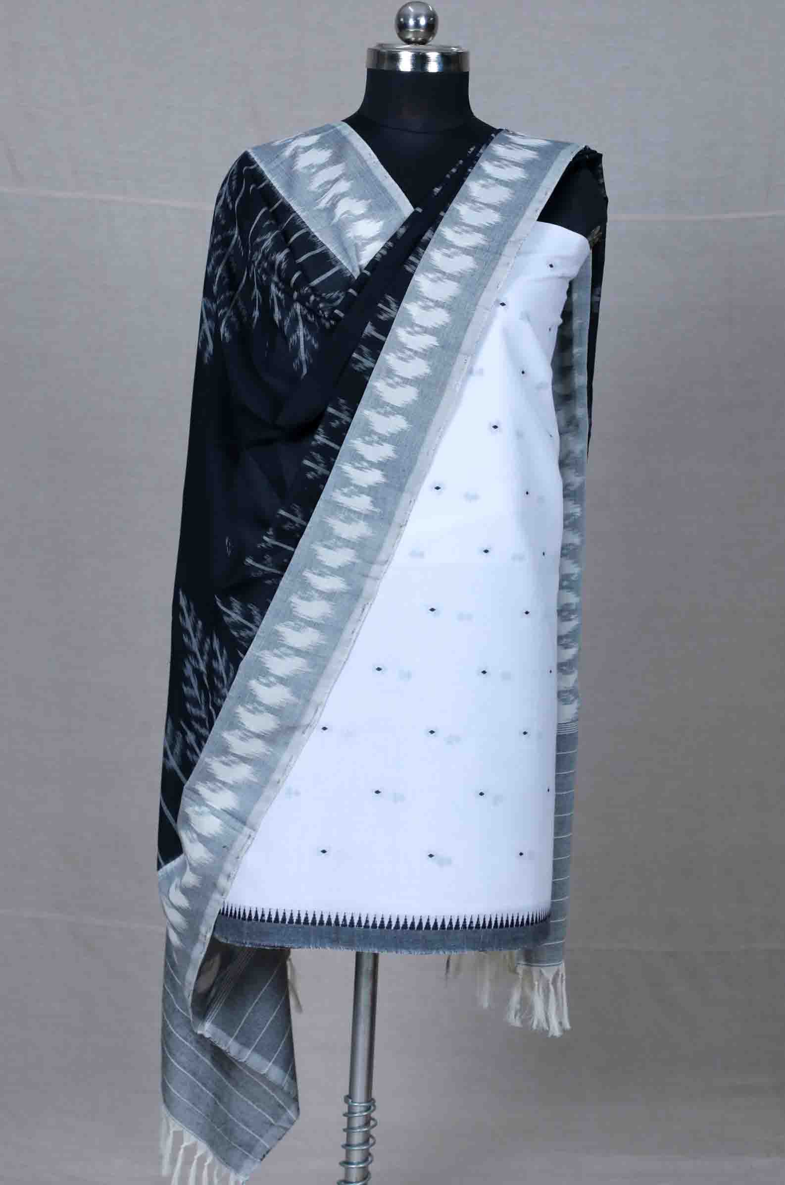 White Hand woven South cotton Mix & Match