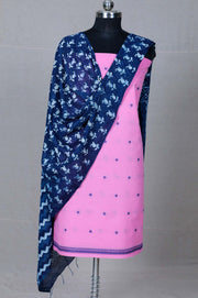 Pink Hand woven Dobby Mix & Match