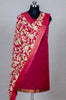 Magenta Mangalgiri Nizam Border Mix & Match