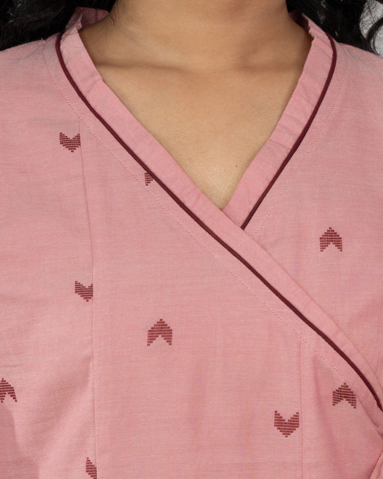 Raktima south cotton Angrakha Kurta